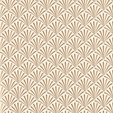 Chrysler Wallpaper W0164/03 by Clarke & Clarke in Rose Gold