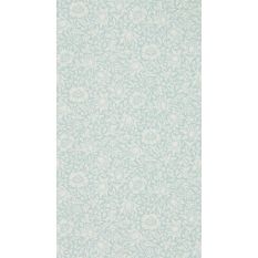 Mallow Wallpaper 216679 by Morris & Co in Chalk Duck Egg Blue