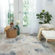 Rustic Textures Rugs RUS02 in BGEGY