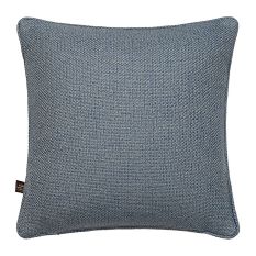 Hadley Textured Jacquard Cushion in Blue