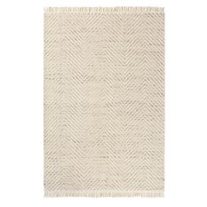 Atelier Twill Wool Rugs 49201 Cream by Brink and Campman