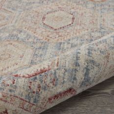 Homestead Rugs HMS01 in Light Blue Multi by Nourison