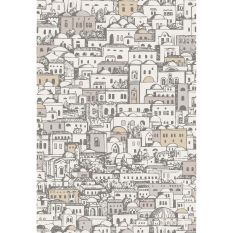 Mediterranea Wallpaper 19038 by Cole & Son in Parchment Gilver