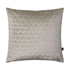 Halo Textured Geometric Cushion by Scatter Box in Taupe Grey