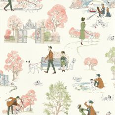 101 Dalmatians Wallpaper 217289 by Disney Home x Sanderson in Candy Floss