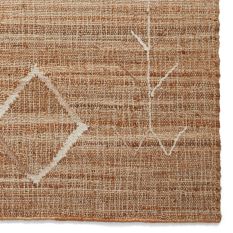 Bazaar Jute Boho Tribal Rugs 24831 in Natural