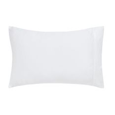 Plain Dye Cotton Bedding by Ted Baker in White