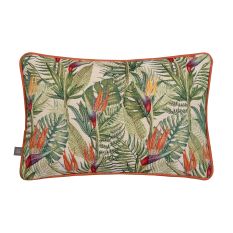 Isla Botanical Bolster Cushion by Scatter Box in Green