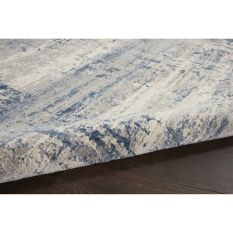 Rustic Textures Rugs RUS10 in IVBLU