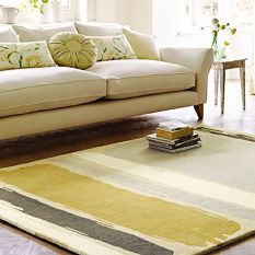 Sanderson Abstract Rugs 45401 in Linden Silver
