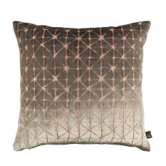 Jasper Geometric Cushion in Blush Mink