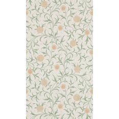 Scroll Floral Wallpaper 210365 by Morris & Co in Thyme Pear