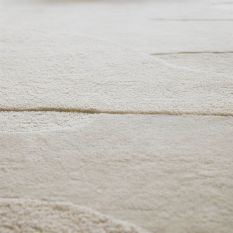 Decor Scape Wool Rugs in Woolwhite 095001 By Brink and Campman