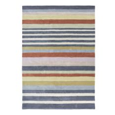 Rosita Stripe Wool Rugs 140402 Harissa by Harlequin