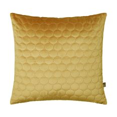 Halo Textured Geometric Cushion by Scatter Box in Antique Gold