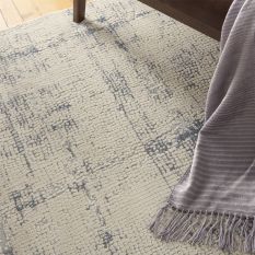 Rustic Textures Rugs RUS06 in IVBLU