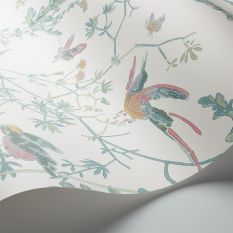 Humming Birds Wallpaper 4016 by Cole & Son in Pastel Multi