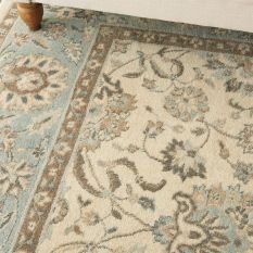 Living Treasure Rugs by Nourison LI16 in Ivory Aqua