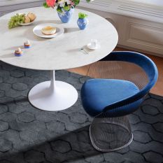 Gio Geometric Wool Rugs 39105 by Wedgwood in Noir Black