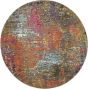 Celestial Abstarct Circle Rugs CES14 in Sunset by Nourison