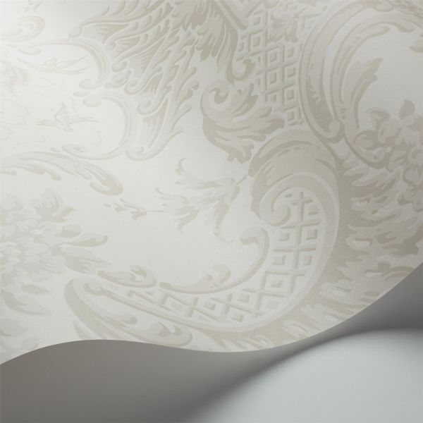 Chippendale China Wallpaper 100 3010 by Cole & Son in Ivory White
