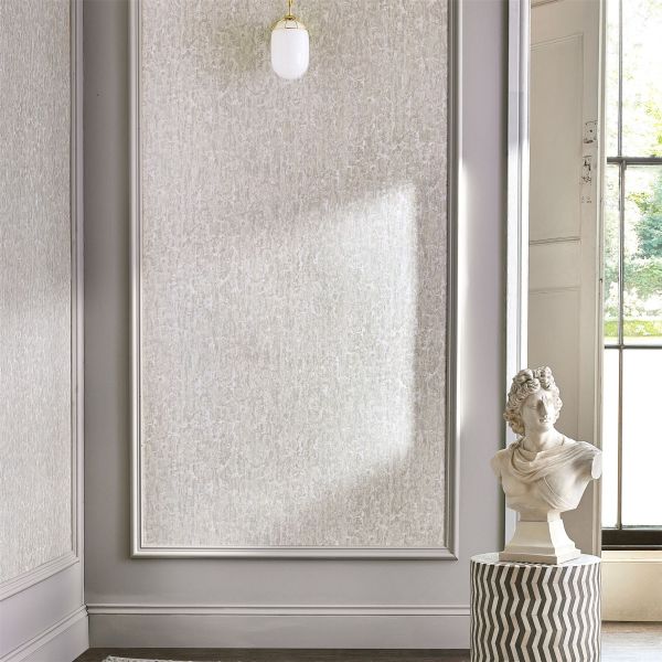 Moresque Glaze Wallpaper 312991 by Zoffany in Mineral White