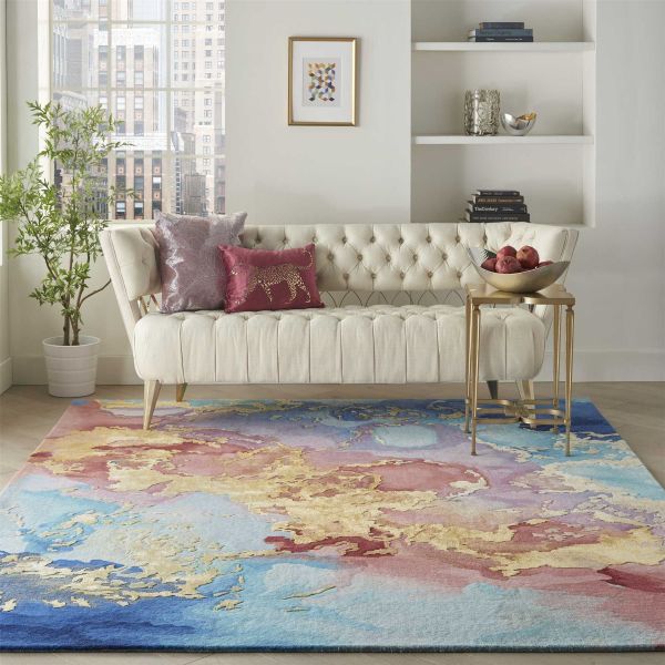 Prismatic Abstract Rugs PRS18 in Multicolour by Nourison