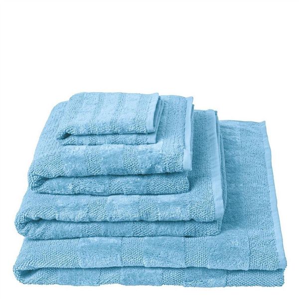 Coniston Cotton Towels By Designers Guild in Wedgwood Blue