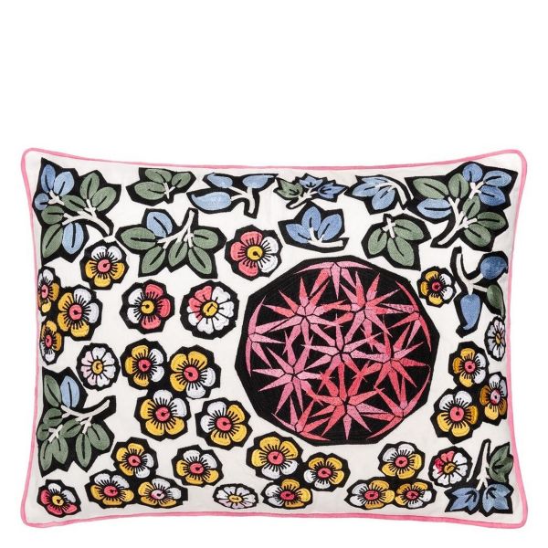 Christian Lacroix Garden Mix Floral Cushion in Multicolore