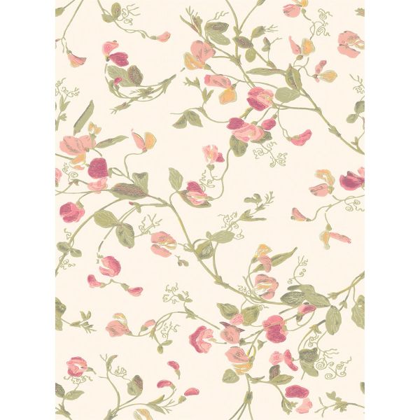 Sweet Pea Wallpaper 100 6028 by Cole & Son in Pink