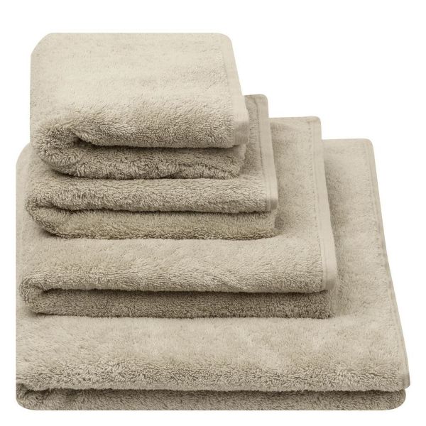 Loweswater Organic Cotton Towels By Designers Guild in Neutral Birch