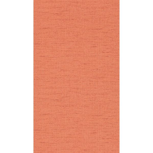 Raya Textured Plain Wallpaper 111045 by Harlequin in Papaya Orange