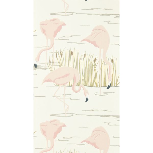 Salinas Wallpaper 112157 by Harlequin in Champagne Rose Gold