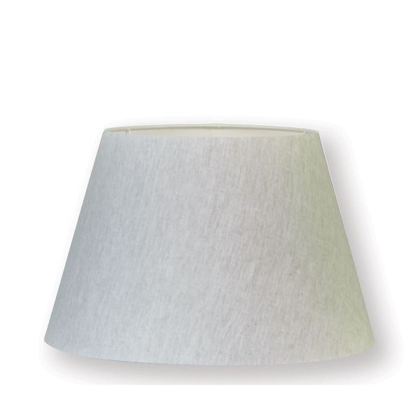 Empire Linen Lampshade by William Yeoward in Oatmeal Beige