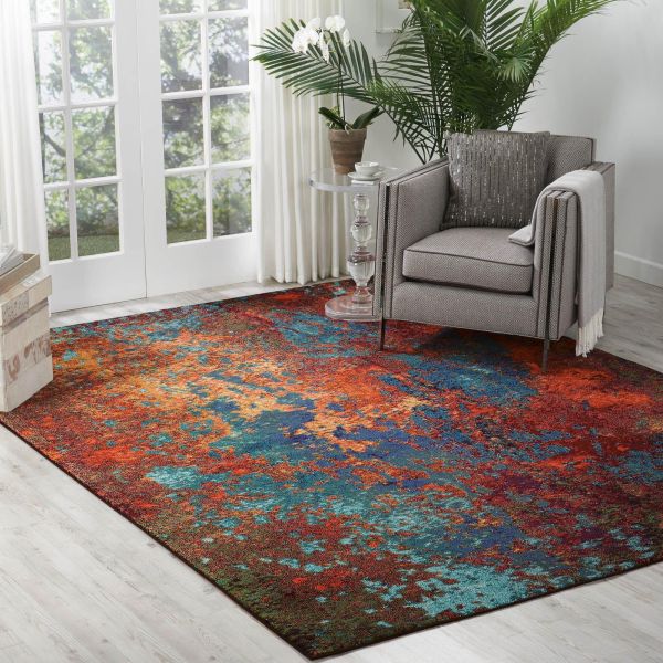 Celestial Modern Abstarct Rugs CES08 Wave by Nourison