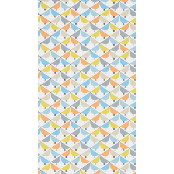 Lintu Wallpaper 111523 by Scion in Satsuma Sky Pebble