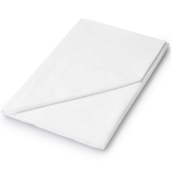 Plain Dye Flat Sheet by Helena Springfield in White