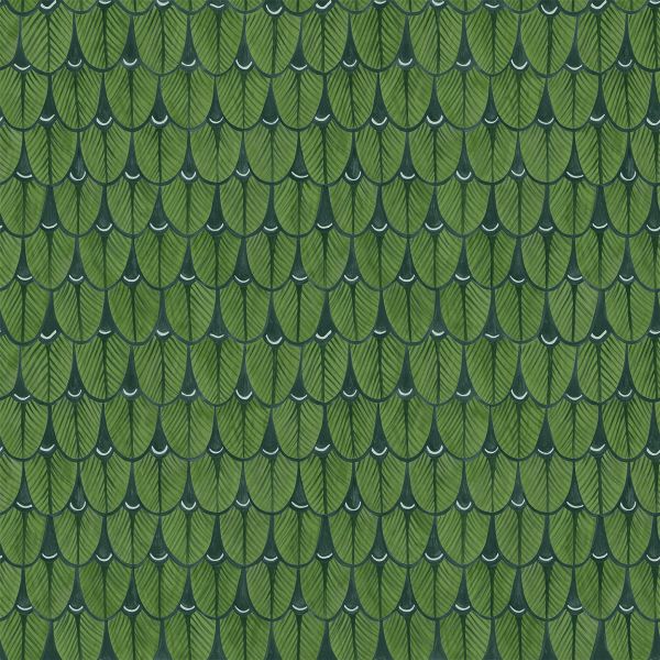 Narina Wallpaper 10045 by Cole & Son in Leaf Green
