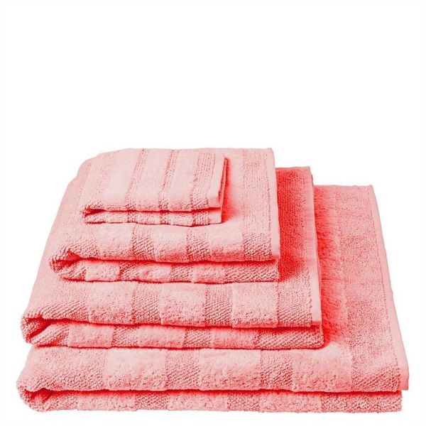 Coniston Cotton Towels By Designers Guild in Blossom Pink