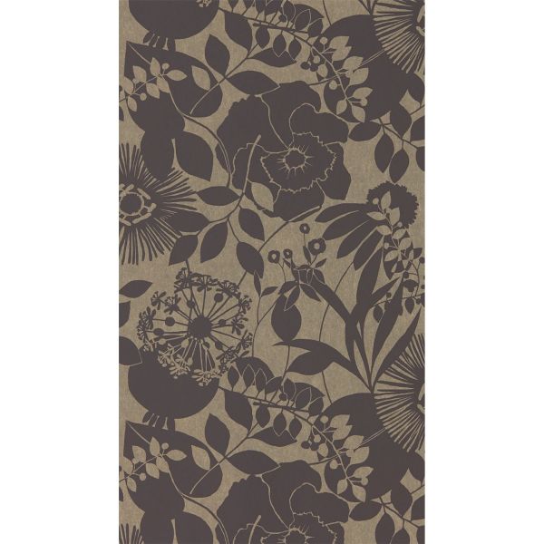 Coquette Wallpaper 111479 by Harlequin in Ebony Black