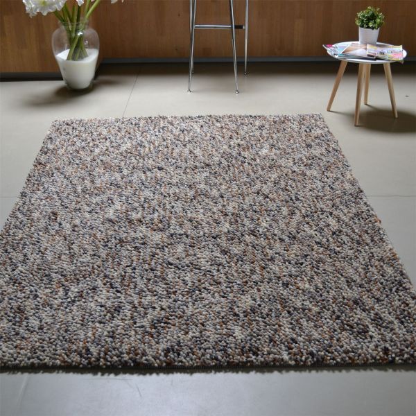 Dots 170401 Shaggy Wool Designer Rugs by Brink and Campman