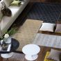 Manipur Geometric Runner Rug in Natural By Designers Guild