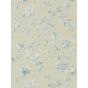 Magnolia and Pomegranate Wallpaper 215725 by Sanderson in Parchment Sky Blue