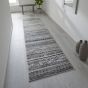 Kendra 7153H Traditional Abstract Runner Rug in Grey