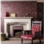 Artichoke Wallpaper 210355 by Morris & Co in Wine Red