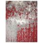 Nourison Twilight Rugs TWI21 by Nourison in Grey and Red