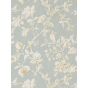 Magnolia and Pomegranate Wallpaper 215724 by Sanderson in Grey Blue Parchment