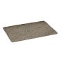 Washable Cotton-Rich Doormat in Granite Grey