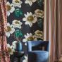 Paeonia Wallpaper 2112841 by Harlequin in Black Earth Fig Leaf Gold
