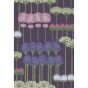 Allium Wallpaper 12036 by Cole & Son in Mulberry & Heather on Violet